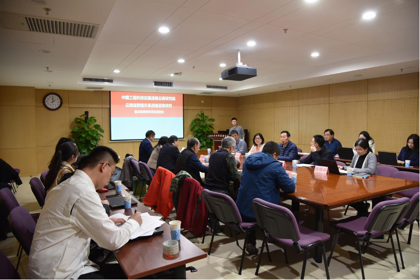 “云南省数据共享发展战略咨询研究”项目